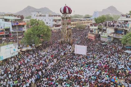 ವಿಜೃಂಭಣೆಯಿಂದ ಕುರುಗೋಡುಶ್ರೀ ದೊಡ್ಡ ಬಸವೇಶ್ವರ ಸ್ವಾಮಿ ಮಹಾ ರಥೋತ್ಸವ