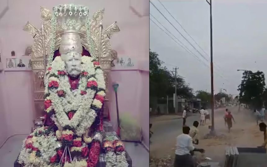 ಕೊಳಗಲ್ಲು ಎರಿಯಪ್ಪ ವಿಗ್ರಹ ವಿವಾದ ; ಎರೆಡು ಗುಂಪುಗಳ ಮಧ್ಯೆ ಘರ್ಷಣೆ, ಕಲ್ಲುತೂರಾಟ, ಪೊಲೀಸರಿಗೆ ಗಾಯ 50 ಕ್ಕೂ ಹೆಚ್ಚು ಬಂಧನ ಬಿಡುಗಡೆ !