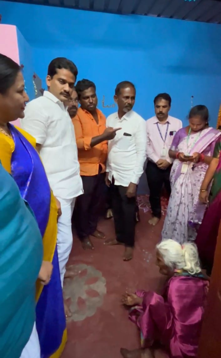 ಶತಾಯುಷಿ ಅಜ್ಜಿಯ ಬೇಡಿಕೆ ಈಡೇರಿಸಿದ ಶಾಸಕ ನಾರಾ ಭರತ್ ರೆಡ್ಡಿ !!