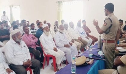 ಶಾಂತಿ ಸೌಹಾರ್ದತೆಯಿಂದ ಯುಗಾದಿ, ರಂಜಾನ್ ಆಚರಿಸಿರಿ – ಡಿವೈಎಸ್ಪಿ ವೆಂಕಟೇಶ್ ಉಗಿಬಂಡಿ