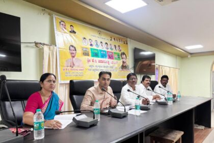 ಗ್ಯಾರಂಟಿ ಯೋಜನೆಗಳ ಅರಿವು ಮತ್ತು ಪ್ರಚಾರ ಮೂಡಿಸುವ ಕಾರ್ಯವಾಗಬೇಕು: ಜಿಲ್ಲಾಧ್ಯಕ್ಷ ಚಿದಾನಂದಪ್ಪ ಕೆ.ಇ