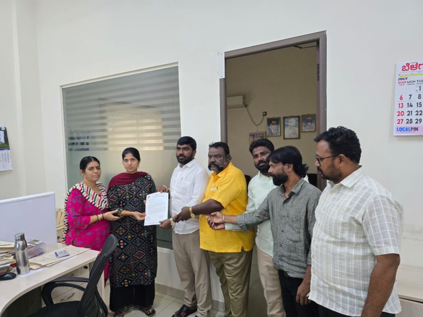 ಶ್ರೀ ಕರಿಮಾರೆಮ್ಮ ದೇವಿ ದೇವಸ್ಥಾನವನ್ನು ಅಭಿವೃದ್ಧಿಪಡಿಸಿ : ಪಾಲಿಕೆಯ ಸದಸ್ಯ ವಿ.ಶ್ರೀನಿವಾಸುಲು ಮಿಂಚು