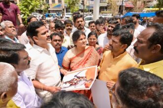 ಸಂಗೊಳ್ಳಿ ರಾಯಣ್ಣರ ಪುತ್ಥಳಿ ಮರು ನಿರ್ಮಿಸಿ, ಸ್ಥಾಪಿಸಲು ಕ್ರಮ: ಶಾಸಕ ನಾರಾ ಭರತ್ ರೆಡ್ಡಿ